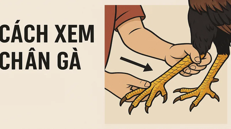 Xem chân gà đá cựa sắt